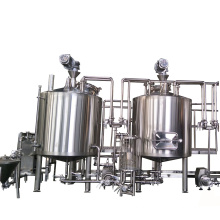 100L-1000L Edelstahl- oder Kupferbierbrauerei für Bar